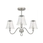 Quoizel Lighting MCK1722BN McKinney 180W Brushed Nickel Semi Flush Mount