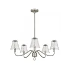 Quoizel Lighting MCK5030BN McKinney 5-Lights 300W Brushed Nickel Chandelier