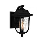 Quoizel Lighting MUL8406MBK Mulberry 1-Light 75W Matte Black Outdoor Lantern