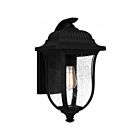 Quoizel Lighting MUL8409MBK Mulberry 1-Light 100W Matte Black Outdoor Lantern