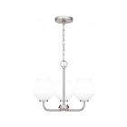 Quoizel Lighting NIE2817BN 3 Lights Brushed Nickel 300W Nielson Pendant