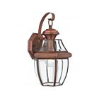 Quoizel Lighting NY8316AC Newbury 1-Light 150W Aged Copper Outdoor Wall Lantern