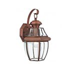 Quoizel Lighting NY8317B Newbury 2-Lights 120W Polished Brass Outdoor Wall Lantern