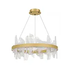 Quoizel Lighting PCAUR5030SGD Aurelia 39W Soft Gold Chandelier