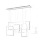 Quoizel Lighting Canvas PCCV157BRA 71W Brushed Aluminum LED Island Chandelier