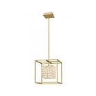Quoizel Lighting Dazzle PCDZ2812SGD 23W Soft Gold Pendant