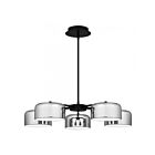 Quoizel Lighting Gabriel PCGAB5031MBK 40W Matte Black LED Chandelier