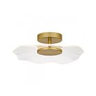 Quoizel Lighting PCIB1718BRG Ibis Brushed Gold Semi Flush Mount