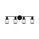 Quoizel Lighting PCILA8629MBK Isla 4-Lights 400W Matte Black Vanity Light