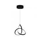 Quoizel Lighting Illoria PCILR1507MBK Matte Black LED Mini Pendant