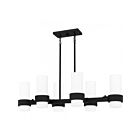 Quoizel Lighting PCKIM636MBK 6-Lights Matte Black 240W Kimora Island Light