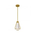 Quoizel Lighting PCLUA1507BRG Luca LED Brushed Gold Pendant