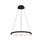 Quoizel Lighting PCMLK2820MBK Matte Black 30W Malik Pendant
