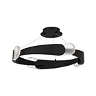 Quoizel Lighting PCSAF1724MBK Saffron 28W Matte Black Semi Flush Mount