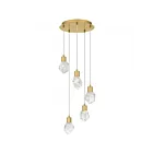 Quoizel Lighting PCSKY1812BRG Skye 37W Pendant