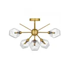 Quoizel Lighting PCSVD1724BRG Salvador 240W Brushed Gold Semi Flush Mount