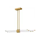 Quoizel Lighting PCTAL146BRG Talbott 27W Brushed Gold Chandelier