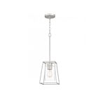 Quoizel Lighting Prescott PRC1508BN 1-Light Brushed Nickel 100W Mini Pendant