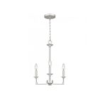 Quoizel Lighting Prescott PRC5016BN 3-Lights 180W Brushed Nickel Chandelier