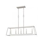 Quoizel Lighting Prescott PRC536BN 5-Lights 540W Brushed Nickel Island Chandelier