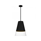 Quoizel Lighting PRG1514BBK 1 Light Brushed Black 100W Peregrine Mini Pendant
