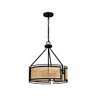 Quoizel Lighting PYA2818MBK 3 Lights Matte Black 300W Priya Pendant