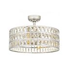 Quoizel Lighting Coffman QFA4046PK Polished Nickel 32W 22.5" Ceiling Fan