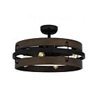 Quoizel Lighting Moyer QFA5615MBK Matte Black 32W 23.75" Ceiling Fan