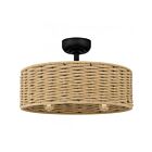 Quoizel Lighting QFA6201MBK 4 Lights Matte Black 8W Islander Fandelier