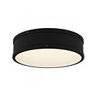 Quoizel Lighting QFL5224MBK Ahoy Matte Black Semi Flush Mount