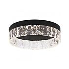 Quoizel Lighting QFL6763MBK Vistaria Matte Black Semi Flush Mount