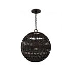 Quoizel Lighting Lindendale QP5571WT 1-Light 100W Western Bronze Pendant