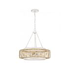 Quoizel Lighting Quoizel QP5573AWH 4-Lights 400W Antique White Pendant