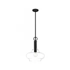 Quoizel Lighting Quoizel QP5583MB 1-Light 100W Mottled Black Pendant