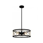 Quoizel Lighting Quoizel QP5632MBK 4-Lights 400W Matte Black Pendant