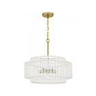 Quoizel Lighting QP6161BRG Teton 5-Lights 100W Brushed Gold Pendant