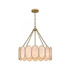 Quoizel Lighting QP6170LG 4 Lights Light Gold 400W Amalia Pendant