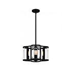 Quoizel Lighting QP6193MBK 4 Lights Matte Black 240W Renee Pendant