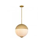 Quoizel Lighting QP6211BRG Mia 2-Lights 60W Brushed Gold Pendant