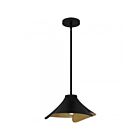 Quoizel Lighting QP6747MBK Wisp 1-Light 100W Matte Black Pendant