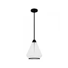Quoizel Lighting QP6750MBK Haze 1-Light 40W Pendant