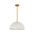 Quoizel Lighting QP6768BRG Portia 3-Lights 300W Pendant