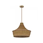 Quoizel Lighting QP6770BGD Solebay 3-Lights 300W Pendant