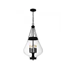 Quoizel Lighting QP6803MBK Wallace 4-Lights 240W Pendant