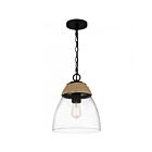Quoizel Lighting Quoizel Piccolo Pendant QPP5589MBK 1-Light Matte Black 100W Mini Pendant