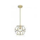 Quoizel Lighting Quoizel QPP5593B 1-Light 100W Polished Brass Mini Pendant
