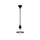 Quoizel Lighting QPP6160MBK 1 Light Matte Black 60W Hidalgo Mini Pendant
