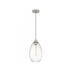 Quoizel Lighting QPP6756BN Marza 1-Light 100W Brushed Nickel Pendant
