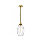 Quoizel Lighting QPP6756BRG Marza 1-Light 100W Brushed Gold Pendant