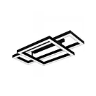 Quoizel Lighting QSF6792MBK Lawless 35W Matte Black Semi Flush Mount